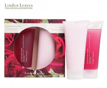 Linden Leaves 琳登丽诗 玫瑰沐浴液身体乳套装 2件（沐浴液 200ml+身体乳 200ml）